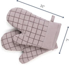Oven Mitts and Pot Holders Set for Kitchen | 4 Pc Set| Heat Resistant Up to - Image 8