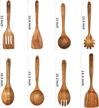 Teak Wooden Spoons for Cooking - Image 2