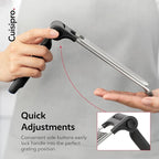 CUISIPRO Surface Glide Technology Stainless Steel Folding Handle Grater - Image 5