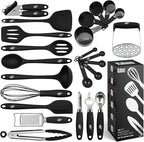 Kaluns Silicone Kitchen Utensils Set 24 Pcs Silicone Cooking Utensils Set by Kaluns%C2%AE