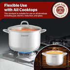 SUNHOUSE Stainless Steel Stock Pot - Image 6