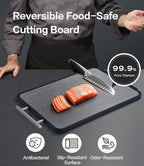 Titanium Cutting Board for Kitchen- Double Sided Cutting Board - Image 5