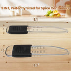Professional Adjustable Measuring Spoons Set of 2#2258, Fits in Spice Jars - Image 3