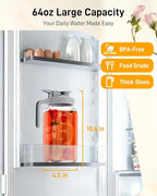 OneDream 2 Pack Glass Pitcher - Image 2