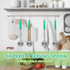 4 Ounce Solid Stainless Steel Portion Control Ladle Spoon - Image 3