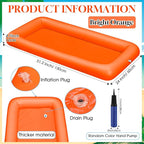 Leitee 3 Pcs Inflatable Serving Bar Kit Includes Salad Buffet Tray - Image 2
