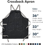 hedley & bennett Crossback Apron - Image 2