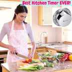 Kitchen Timers for Cooking, Chef Cooking Timer Clock - Image 8