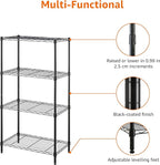 Amazon Basics 4-Shelf Steel Wire Storage Shelves - Image 6