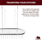 Vdomus Hanging Pot Rack - Image 4