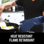 BPA-Free Soft Silicone Oven Mitts - Image 3