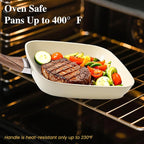 3 Pcs Pots and Pans Set, Nonstick & Non-Toxic Healthy Pots and Pans - Image 3