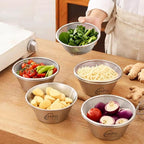 2 Piece Mini 304 Stainless Steel Colander - Image 7