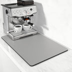 Rnivvi Coffee Mat, Hide Stain Rubber Backed Absorbent Dish Drying Pad by Rnivvi