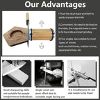 Acacia Rolling Knife Sharpener - Image 3