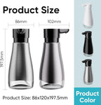 Oasis Creations 500 mL /17fl.oz Stainless Steel Liquid Soap Dispenser - Image 2