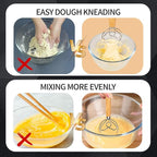 Danish Dough Whisk Stainless Steel Hook Dutch Bread Mixer - Image 7