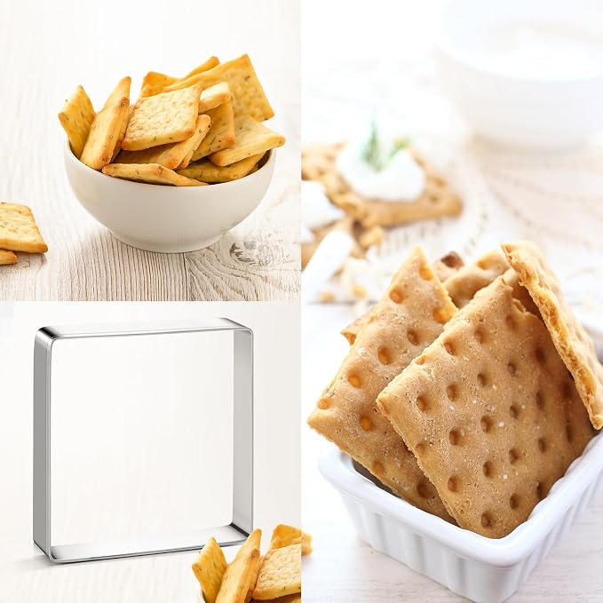 Square Round Corner Cookie Cutter Sandwich Cutters - Image 5