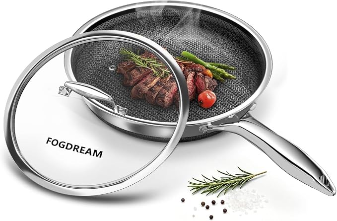 FogDream 12 Inch Nonstick Frying Pan by FogDream
