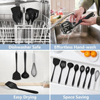 TeamFar 8 PCS Silicone Cooking Utensils - Image 6