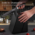 Knife Set, Amorston 21 Pieces Kitchen Knife Set - Image 5