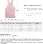 ELEZAY Aprons for Women with Pockets Plus Size Comfort Cross Back No Tie Cotton - Image 5