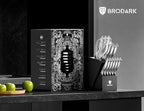 BRODARK Kitchen Knife Set with Block - Image 8