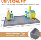 TigeJoy 25" x 19" Under Sink Mats - Image 2