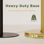 Toilet Paper Holder Stand, Modern Bathroom Free Standing Toilet Paper Roll - Image 4