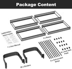 Housolution 2 Pack Baking and Cookie Sheet Organizer, Bakeware Tray Muffin Pan - Image 7