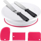 Kootek Cake Decorating Kit Baking Supplies Set Cake Turntable by Kootek