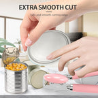 Safring Can Opener Manual, Heavy Duty Stainless Steel Smooth Edge Can Openers - Image 7