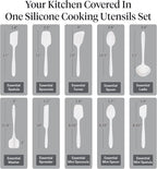 GIR: Get It Right 10-Piece Silicone Essentials Kitchen utensils set - Image 3