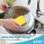 AIDEA Sponges Kitchen, 50 Pack Heavy Duty Dish Sponge, Cleaning Dish Scrubber - Image 6