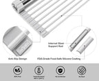 Surpahs 17.5 x 13.1 Inch Roll-Up Dish Drying Rack, Fits Across Sink Openings up - Image 4
