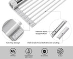 Surpahs 20.5 x 13.1 Inch Roll-Up Dish Drying Rack, Fits Across Sink Openings up - Image 4