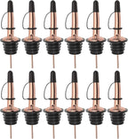 Pafusen 12 Pack Liquor Bottle Pourers, Liquor Pour Spout - Image 2