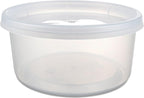 DuraHome Deli Containers with Lids 12 oz. Leakproof 40 Pack BPA-Free Plastic - Image 6