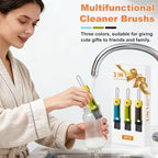 3 in 1 Cup Lid Cleaning Brush, Portable Gap Cleaner Brush - Image 2