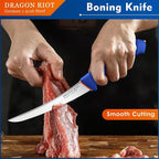 DRAGON RIOT Carving Knife Set for Meat 12 Inche Meat Slicing Knife and Boning - Image 6