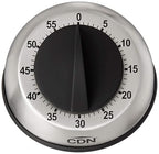 CDN Compact 60-Minute Mechanical Timer | Easy-to-Read 2.5” Dial | Loud 3-Second - Image 2