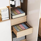 Joyoldelf Sock Drawer Organizer Divider Underwear Organizer 24-cell Fabric - Image 8