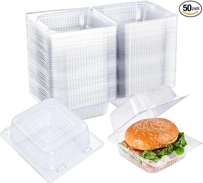 Evnlo 200 Count Clear Plastic Containers by EvnloWomensAccessories