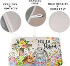 He is Risen Easter Dish Drying Mat - Image 3