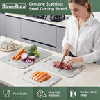 Stron-Dura Cutting Board, Stainless Steel Cutting Board, Foodgrade Cutting - Image 3