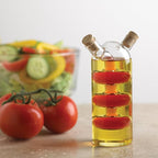 Fox Run 7053 Run Bubble Design Oil and Vinegar Bottle - Image 2