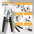 Manual Can Opener, Easy-Grip Hand Crank Can Opener - Image 3