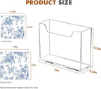 Kordory Acrylic Napkin Holder for Table, Modern Square Paper Napkin Holders for - Image 2