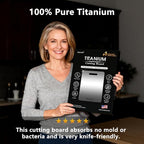 Titanium Cutting Boards for Kitchen, 100% Pure Titanium Cutting Boards - Image 7