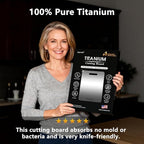 Titanium Cutting Boards for Kitchen, 100% Pure Titanium Cutting Boards - Image 7